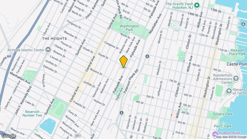 549 Palisade Ave Map and Location Details