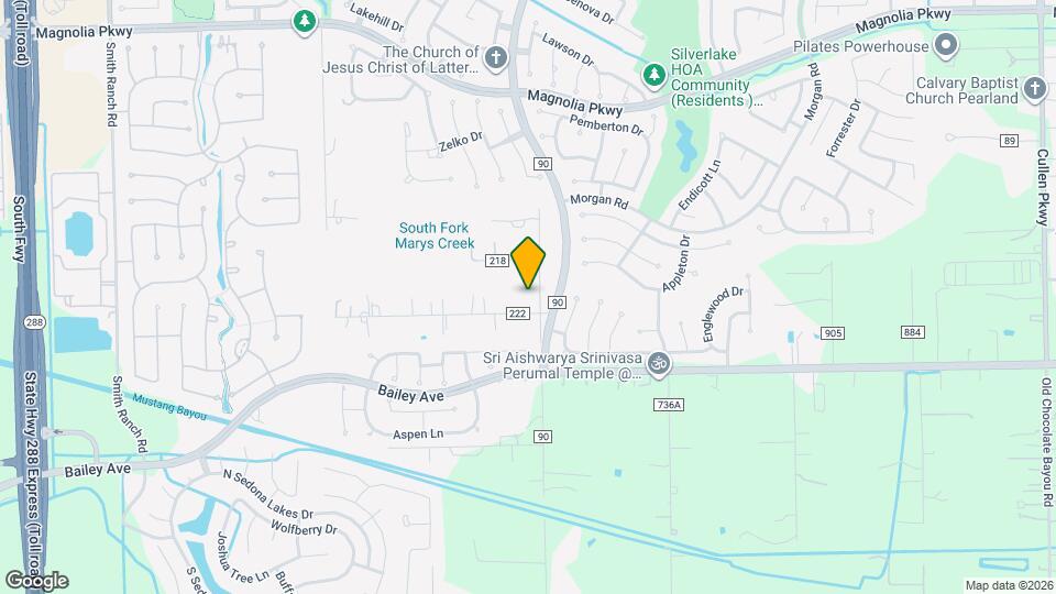 3425 Southwestern Map and Location Details