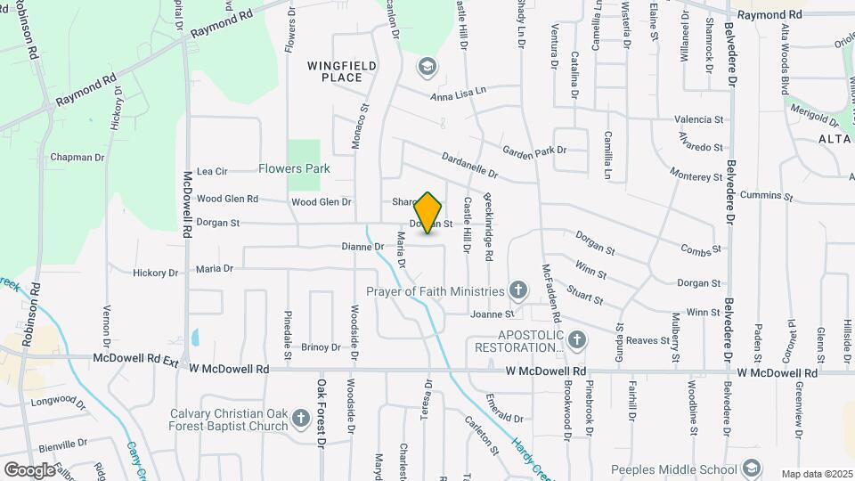 1374 Dianne Dr Map and Location Details