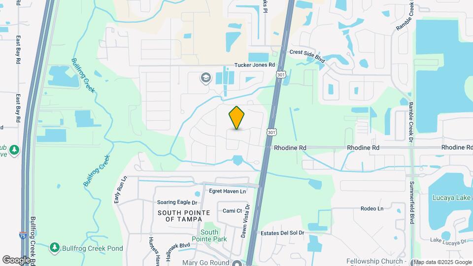 10527 Whispering Hammock Dr Map and Location Details