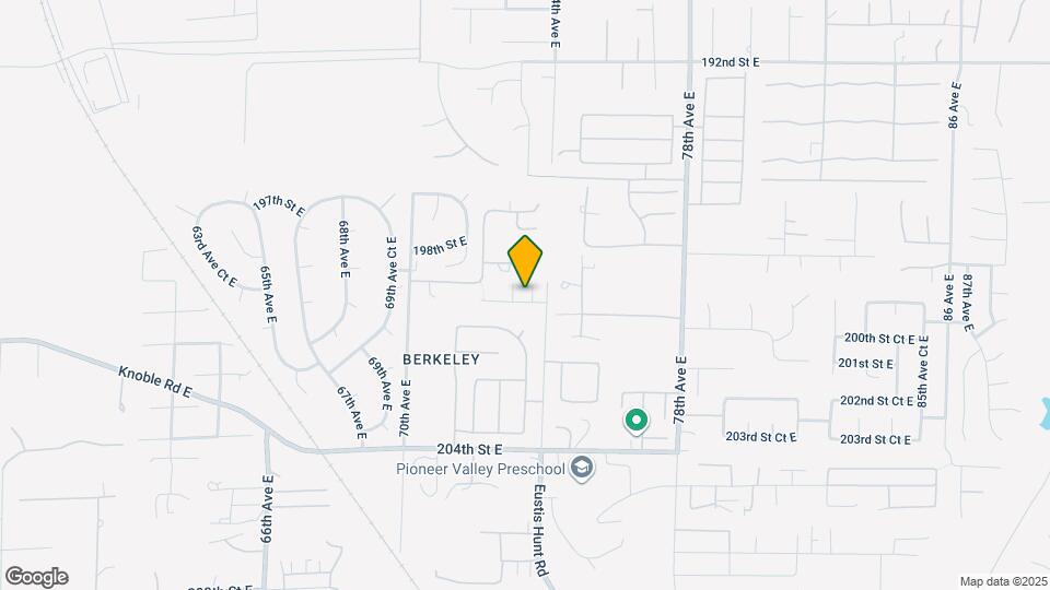 7311 199th Street Ct E Map and Location Details