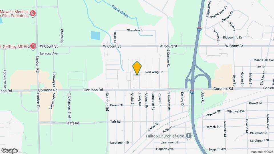 1590 Eberly Rd Map and Location Details