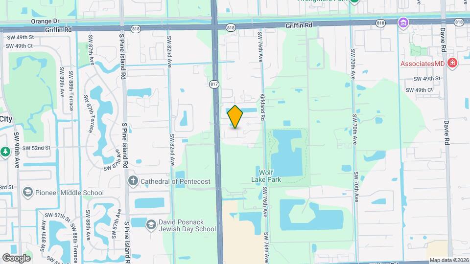 5223 SW 77th Way Map and Location Details