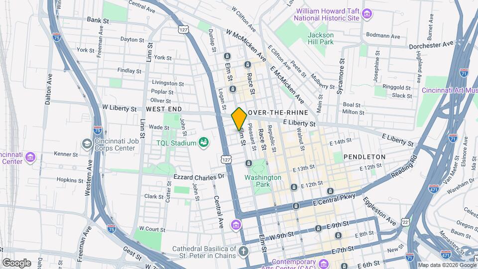 1517 Elm St Mapa y Detalles de la Ubicación