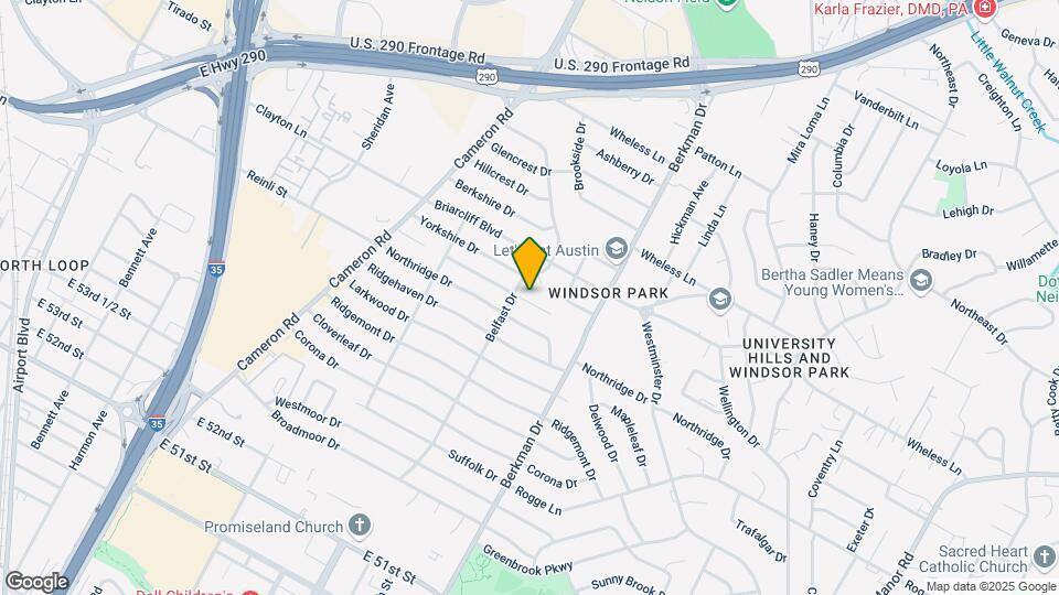 1502 Braes Ridge Dr-Unit -Unit #A Map and Location Details