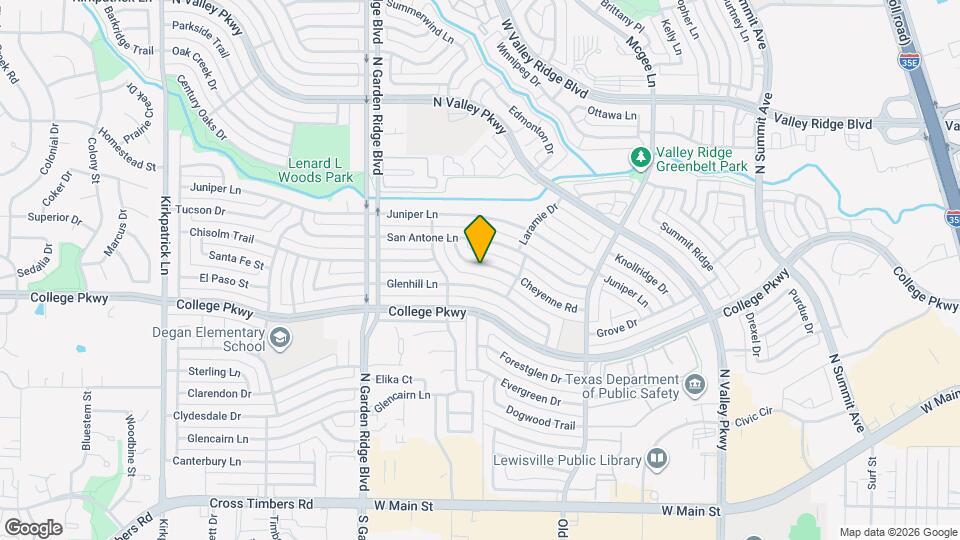 1432 Cheyenne Rd Mapa y Detalles de la Ubicación