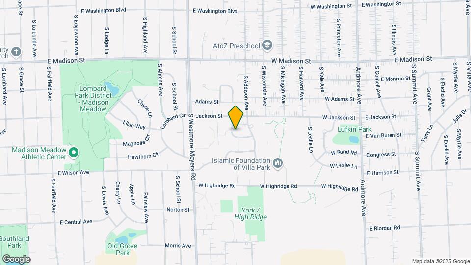 1128 E Cambria Ln S Map and Location Details