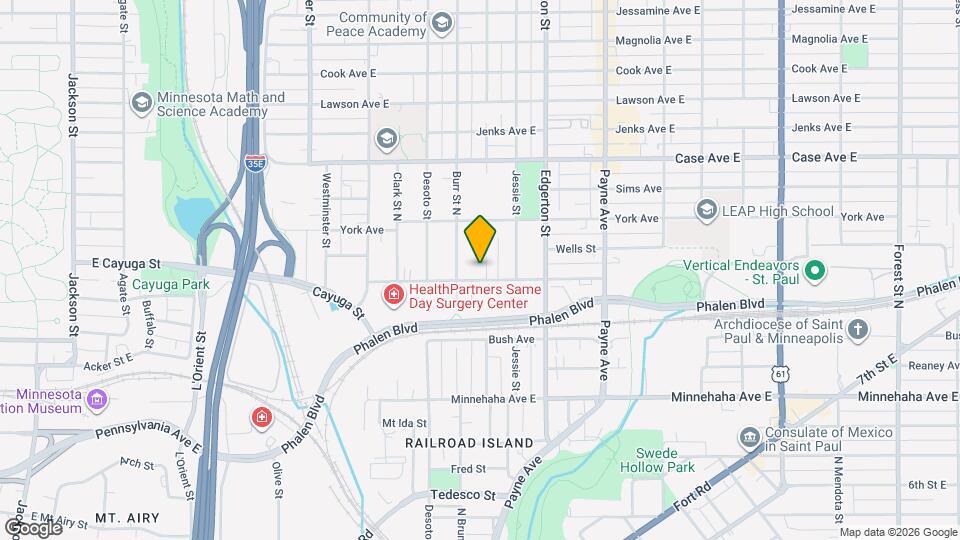 515 Whitall St Map and Location Details