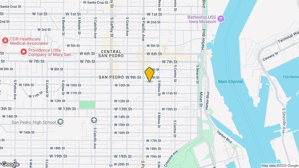 458 W 10th St Map and Location Details