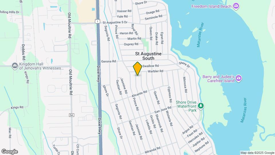 111 Lobelia Rd Map and Location Details