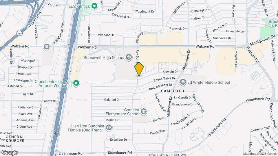 5207 Gawain Dr Map and Location Details