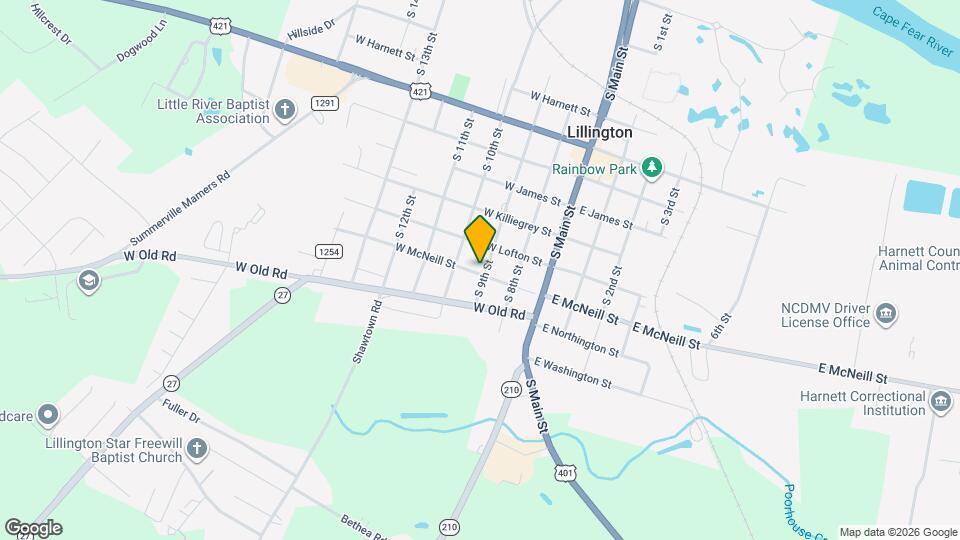 1208 S 9th St Map and Location Details