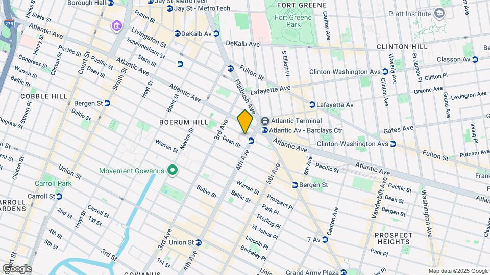 542 Pacific St Map and Location Details