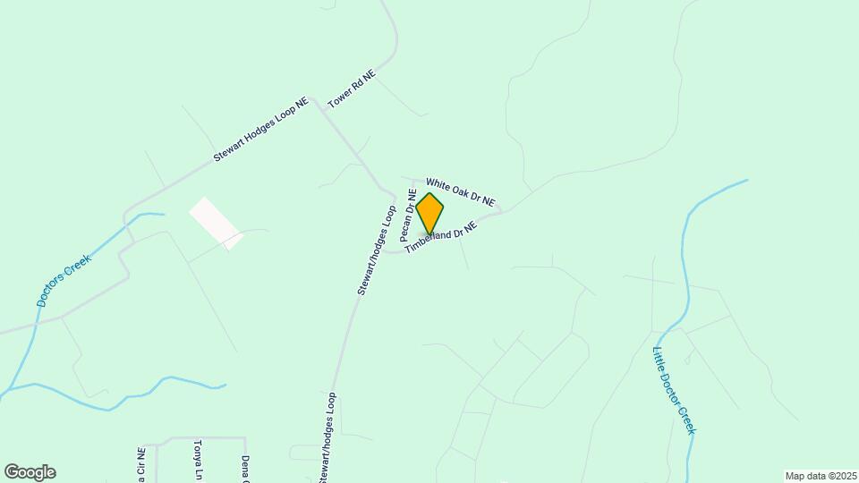 150 Timberland Dr NE Map and Location Details