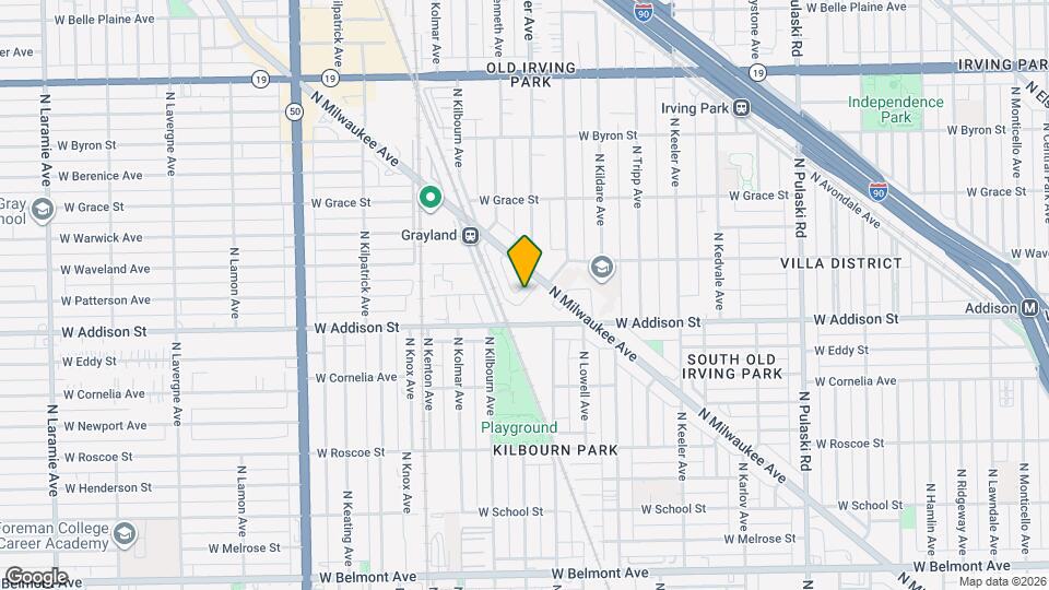 4415 W Waveland Ave Map and Location Details