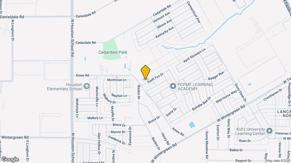1521 Swift Fox Dr Map and Location Details