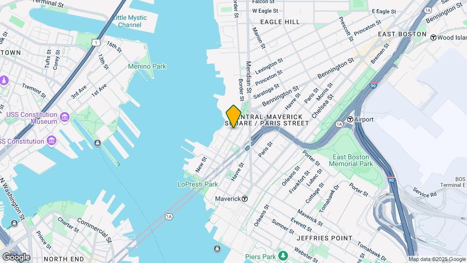 141 Border St, Unit 228 Map and Location Details