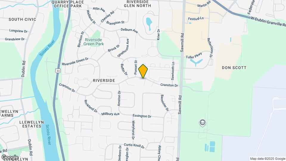 3021 Cranston Dr Map and Location Details