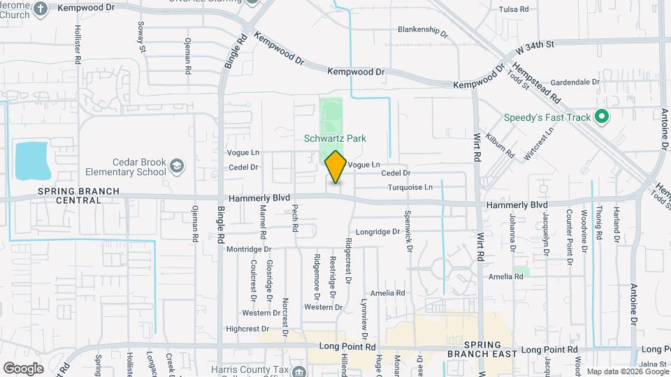 2107 Restridge Dr, Unit #2 Mapa y Detalles de la Ubicación