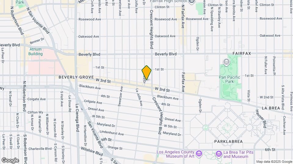 152 S Kilkea Dr Map and Location Details