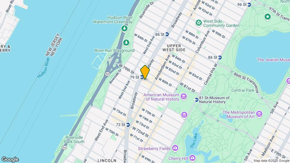 226 W 79th St Map and Location Details