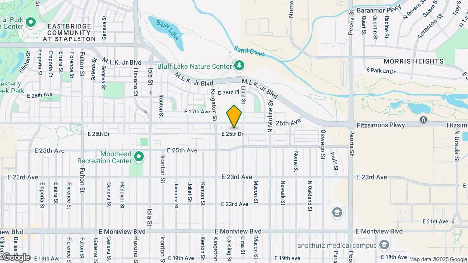 11209 E 25th Dr Map and Location Details