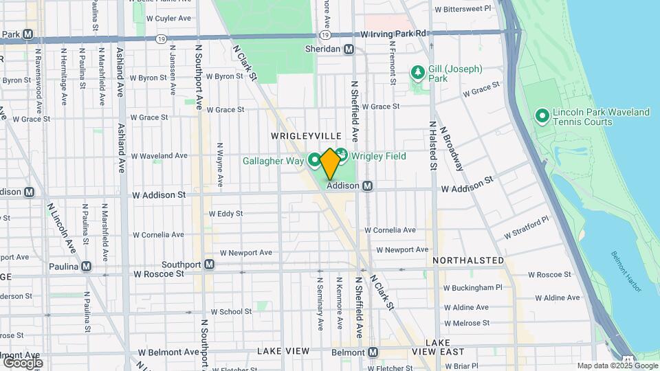 1040 W Addison St Mapa y Detalles de la Ubicación