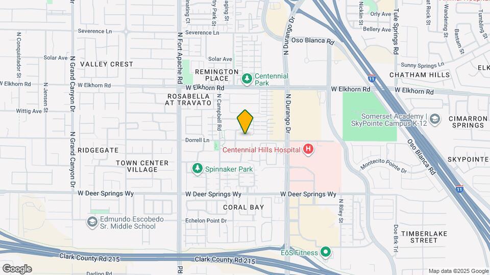 8980 Dorrell Ln Map and Location Details