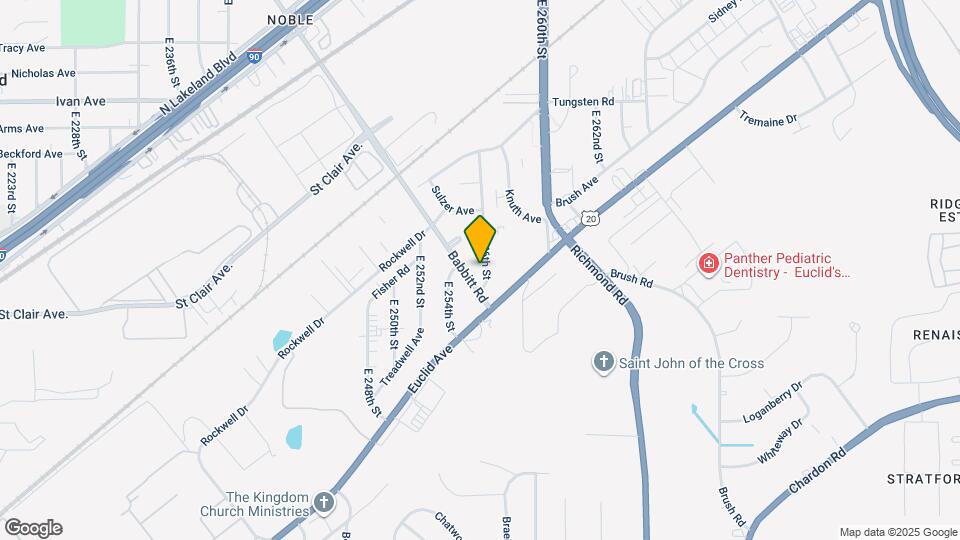 1566 E 256th St Map and Location Details