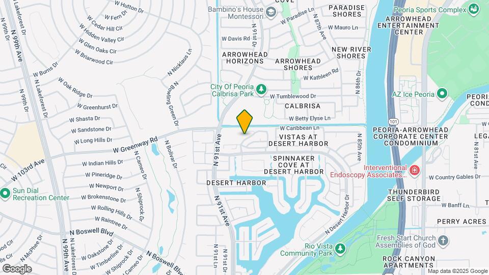 15212 N 90th Ave Map and Location Details