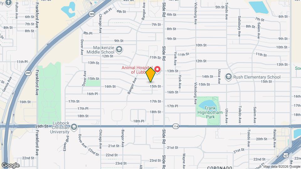 5216 15th St Map and Location Details