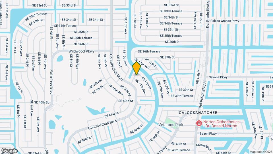 3805 SE 11th Ave Mapa y Detalles de la Ubicación