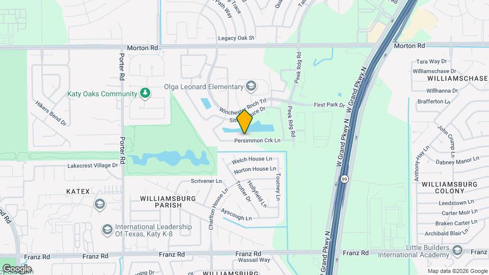 23522 Persimmon Crk Ln Map and Location Details