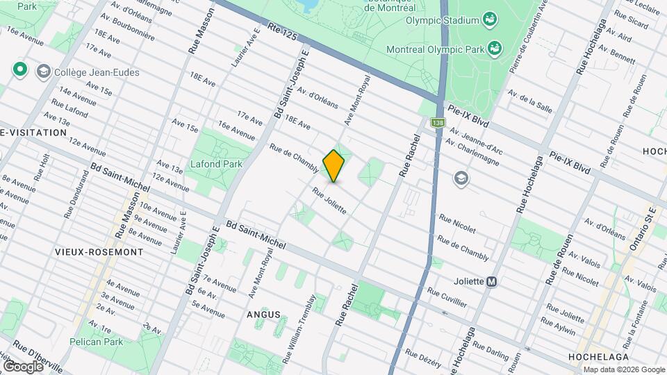 4260-4280 De Chambly Map and Location Details