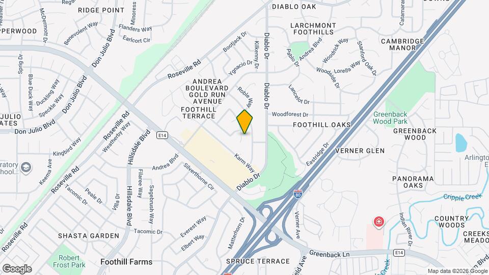 6716 Donerail Dr Map and Location Details