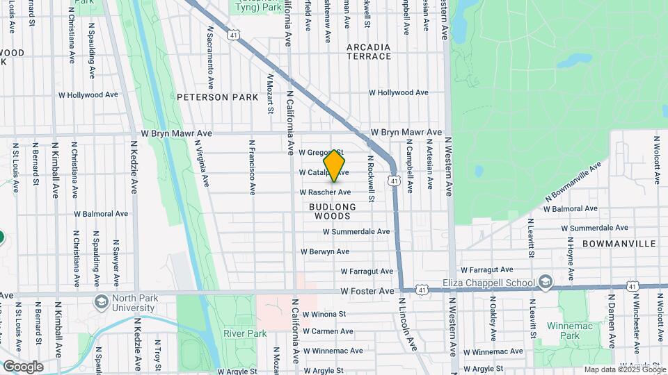 2652 W Rascher Ave Map and Location Details
