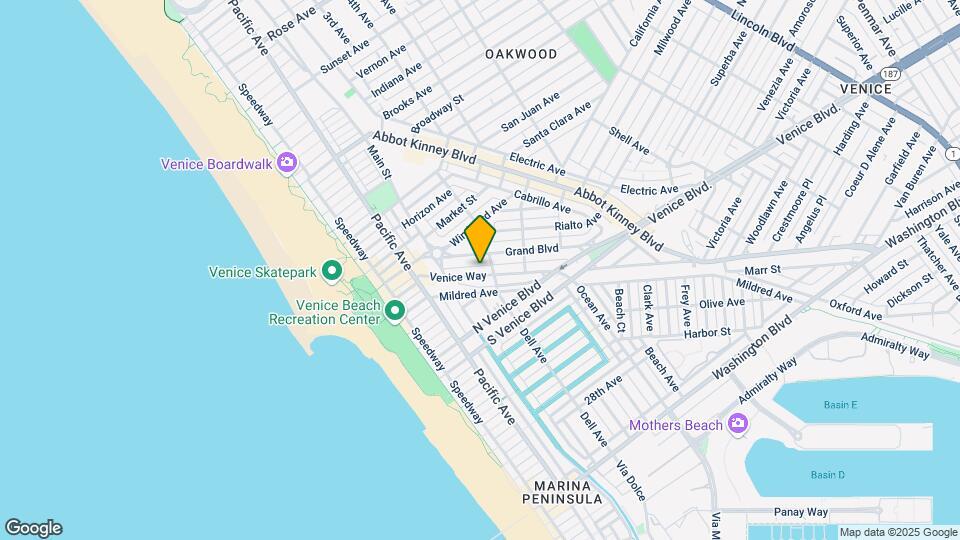 317 Venice Way Map and Location Details