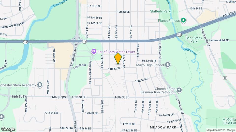 1348 5th Ave SE Map and Location Details