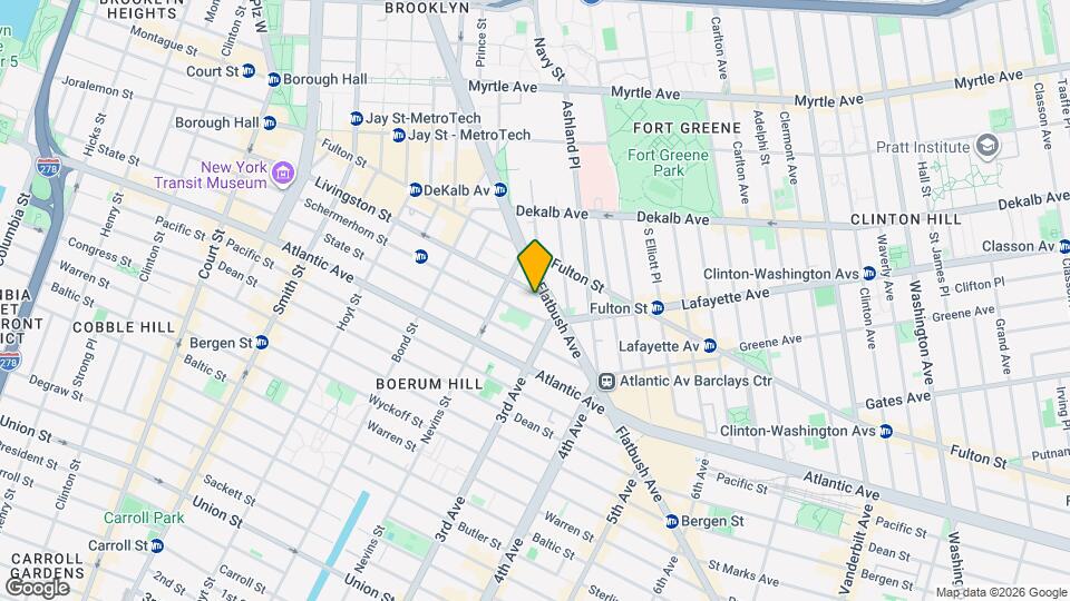 358-376 Livingston St Mapa y Detalles de la Ubicación