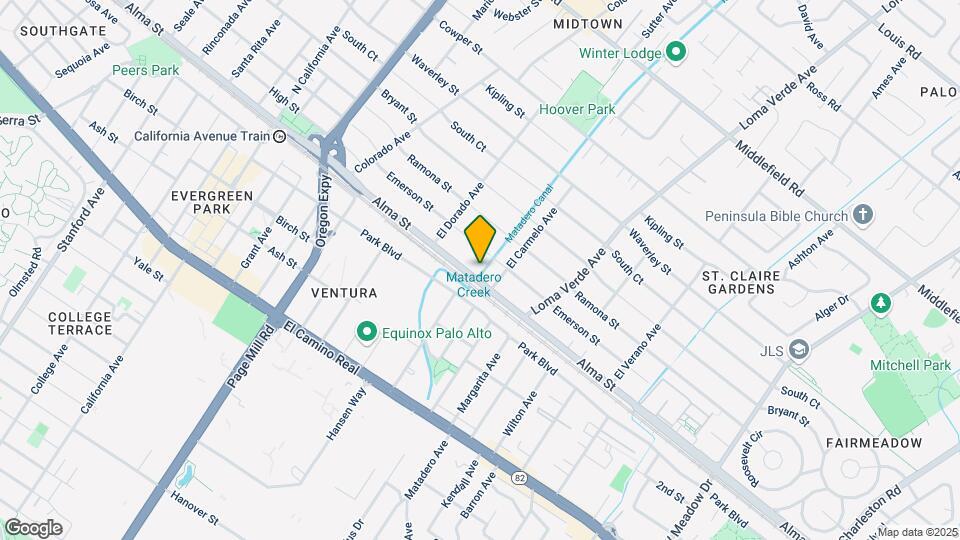 2901 Alma St Mapa y Detalles de la Ubicación