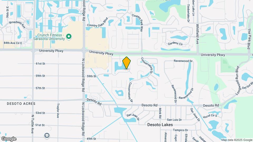 3656 Parkridge Cir Map and Location Details