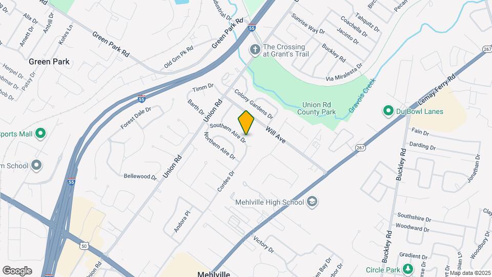 3909 Southern Aire Dr Map and Location Details