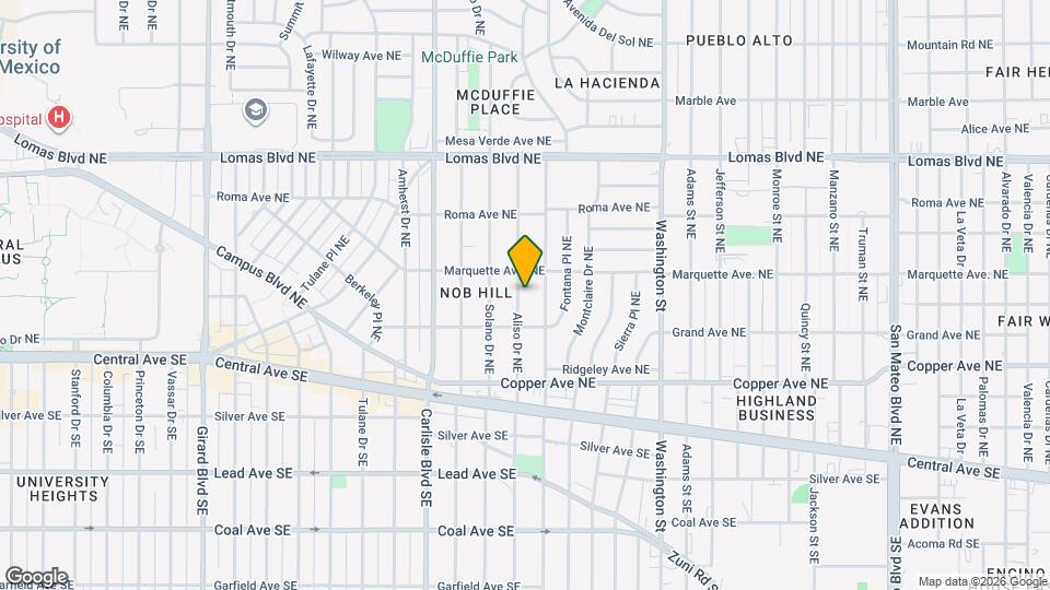 324 Aliso Dr NE Mapa y Detalles de la Ubicación