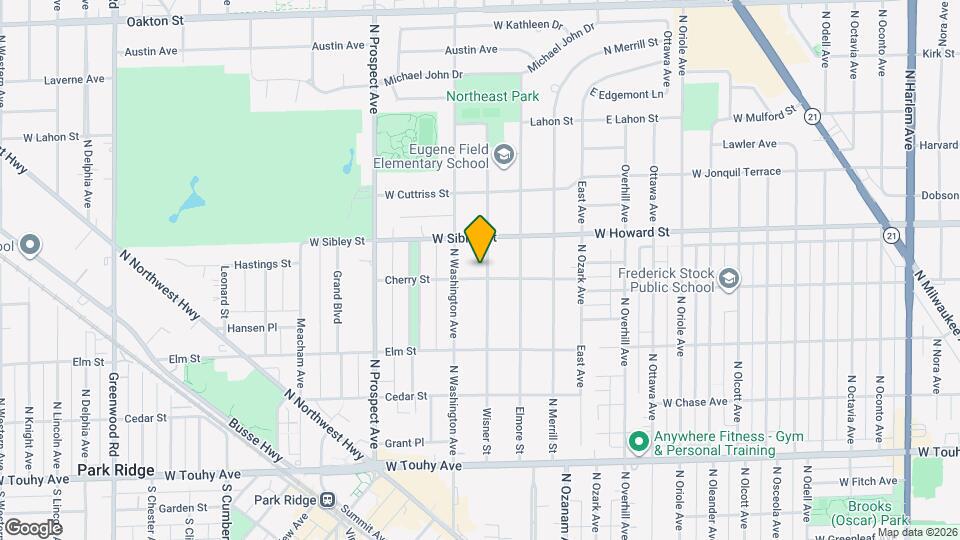 200 Cherry St Map and Location Details