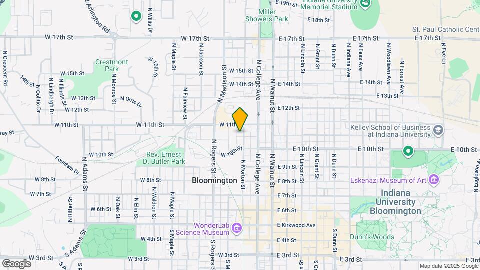 627 N Morton St Map and Location Details