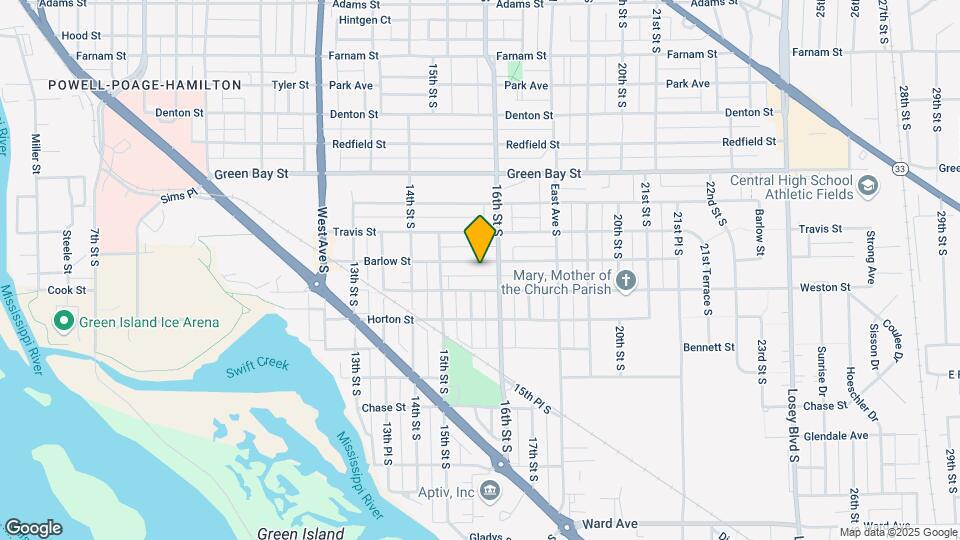 1538 Barlow St Map and Location Details