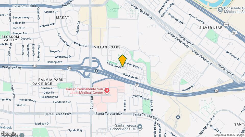 5959 Charlotte Dr Map and Location Details