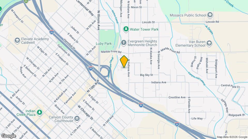 218 N Michigan Ave Map and Location Details