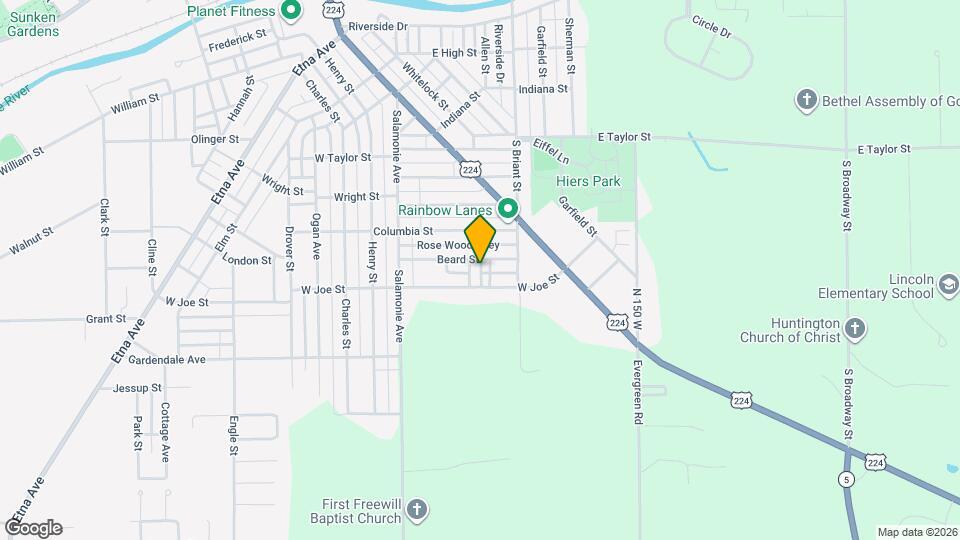 1340 Tanglewood Alley Map and Location Details