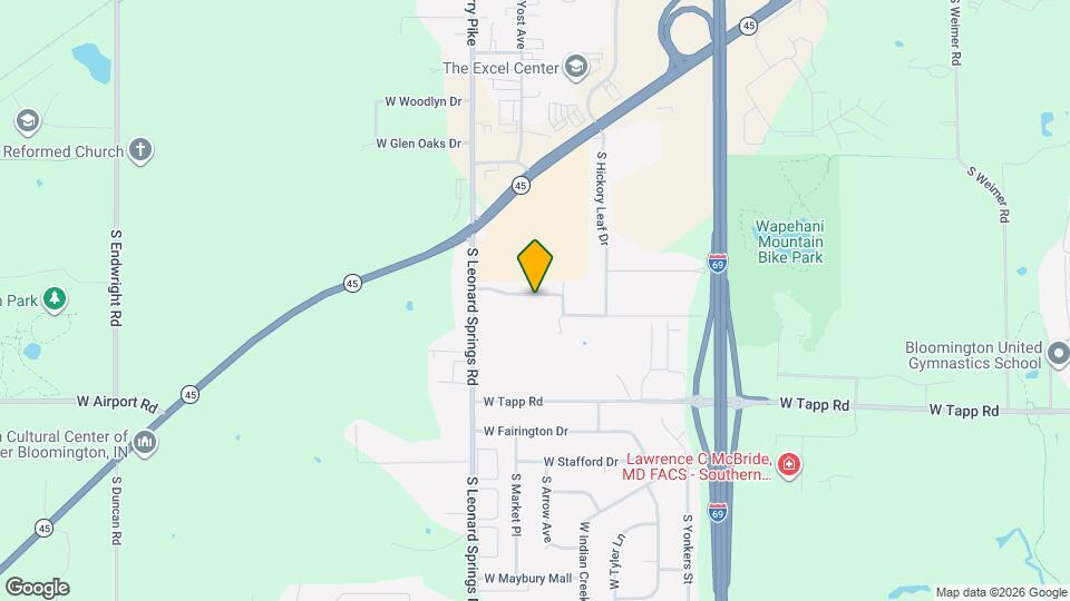 3925 W Walnut Leaf Dr Map and Location Details